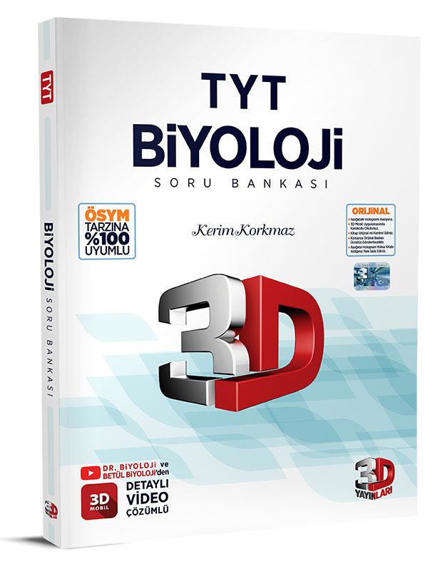 3D Yayınları Tyt Biyoloji Soru Bankası3D Yayınları Tyt Biyoloji Soru Bankası - Kirtasiyem.netTYT