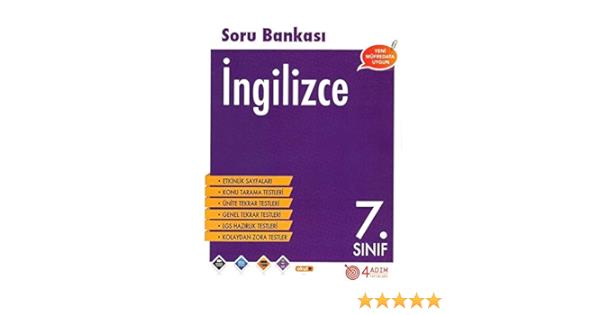 4 Adım 7. Sınıf İngilizce Soru Bankası4 Adım 7. Sınıf İngilizce Soru Bankası - Kirtasiyem.net7.Sınıf
