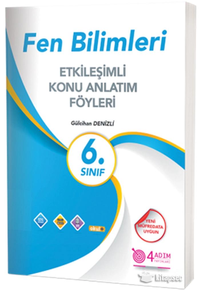 4 Adım 8. Sınıf Fen Bilimleri Etkileşimli Konu Anlatım Föyleri4 Adım 8. Sınıf Fen Bilimleri Etkileşimli Konu Anlatım Föyleri - Kirtasiyem.net8.Sınıf
