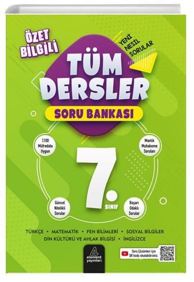 4 Element 7. Sınıf Tüm Dersler Soru Bankası4 Element 7. Sınıf Tüm Dersler Soru Bankası - Kirtasiyem.net7.Sınıf
