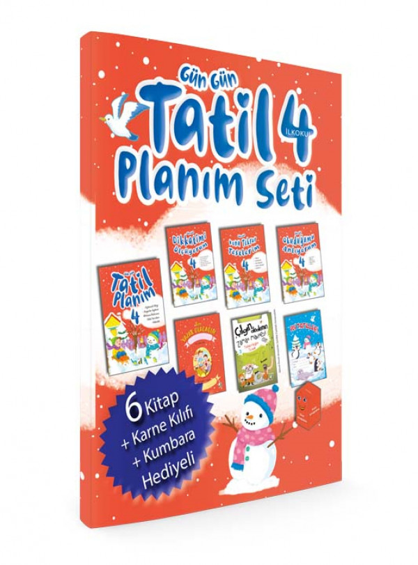 4. Sınıf Gün Gün Tatil Planım Seti 4. Sınıf Gün Gün Tatil Planım Seti  - Kirtasiyem.netOkul Çağı 6-10 Yaş 