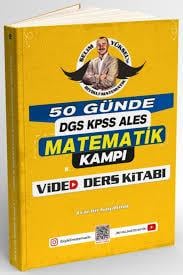 50 Günde DGS - KPSS - ALES Matematik Kampı Video Ders Kitabı - Bıyıklı Matematik8.Sınıf