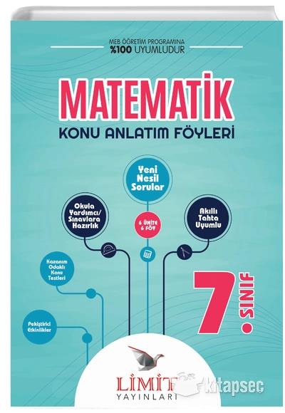 7.Sınıf Matematik Konu Anlatım7.Sınıf Matematik Konu Anlatım - Kirtasiyem.net7.Sınıf