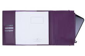 7378 Vj Zipco Clutch 14X20 , 80 Gr. 96 Yp.Çizgili MorDeri Kapaklı Defterler