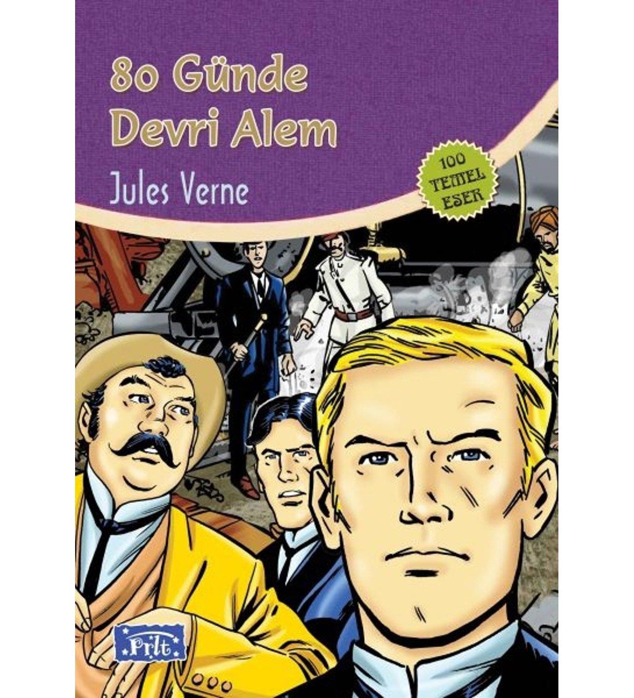 80 Günde Devri Alem 100 Temel Eser İlköğretim80 Günde Devri Alem 100 Temel Eser İlköğretim - Kirtasiyem.netHikaye Kitapları