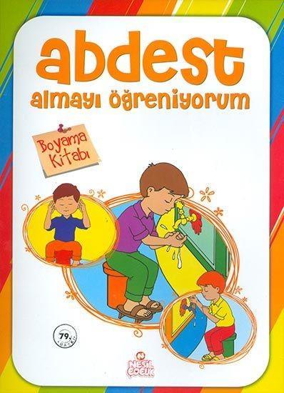 Abdest Almayı Öğreniyorum Boyama KitabıAbdest Almayı Öğreniyorum Boyama Kitabı - Kirtasiyem.netBoyama Kitapları