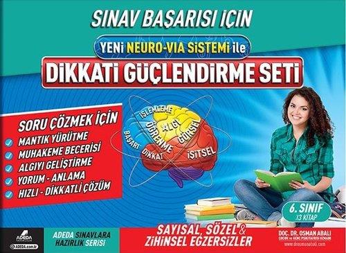Adeda 6. Sınıf Yeni Neuro Via Sistemi İle Dikkat Güçlendirme SetiAdeda 6. Sınıf Yeni Neuro Via Sistemi İle Dikkat Güçlendirme Seti - Kirtasiyem.net6.Sınıf