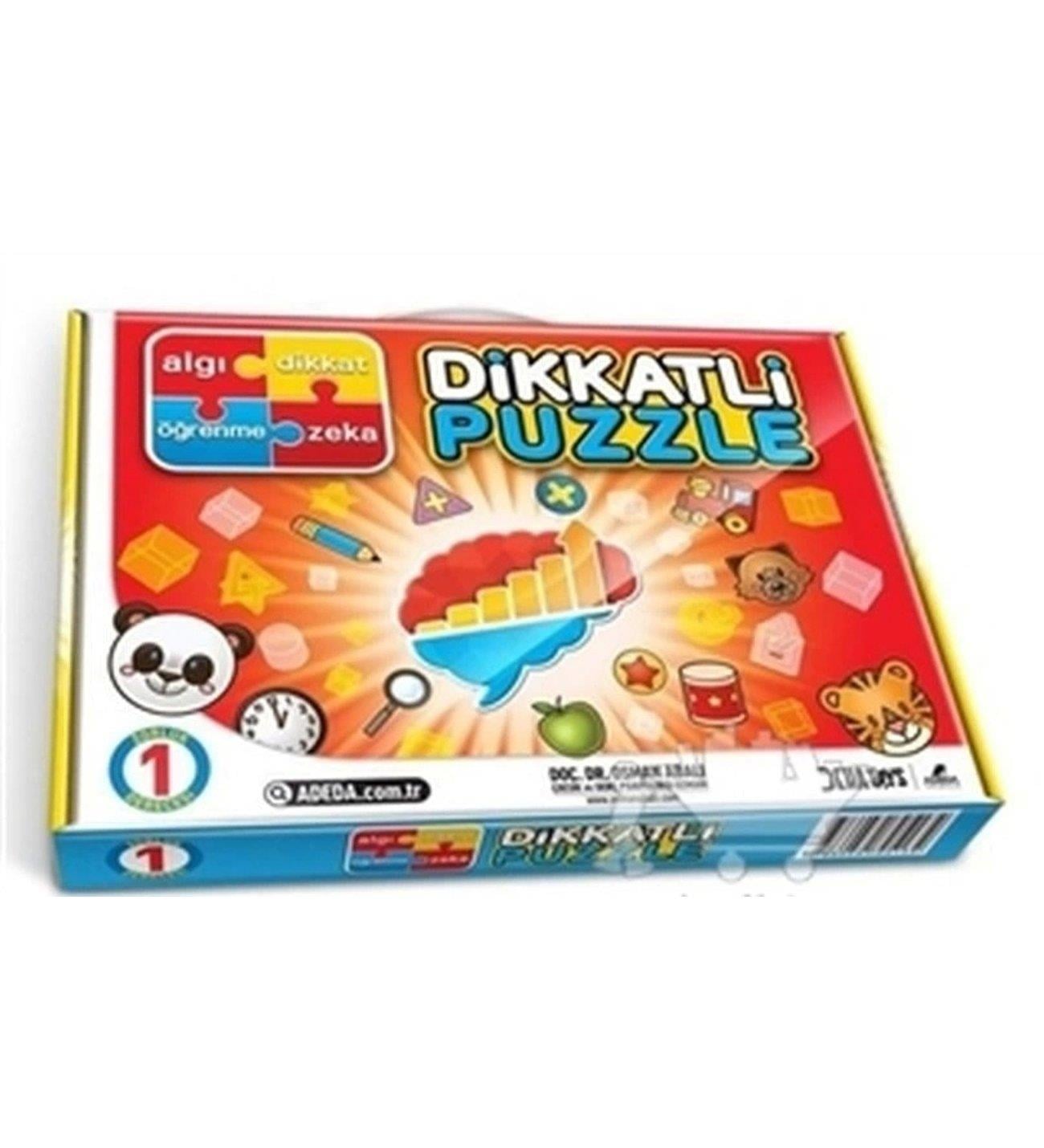 Adeda Dikkatli Puzzle (7 Yaş Üzeri)Adeda Dikkatli Puzzle (7 Yaş Üzeri) - Kirtasiyem.netYapbozlar
