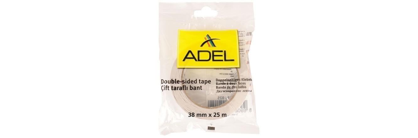 Adel Bant Çift Taraflı 38x25MAdel Bant Çift Taraflı 38x25M - Kirtasiyem.netÇift Taraflı Bantlar