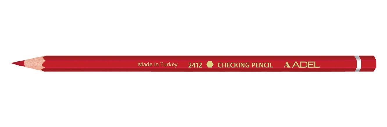 Adel Checking Pencil Kopya Kalemi Kırmızı 2412 Adel Checking Pencil Kopya Kalemi Kırmızı 2412  - Kirtasiyem.netKopya Kalemleri