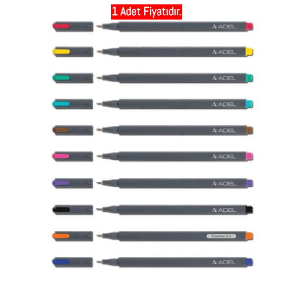 Adel Fineliner, 0.4, Ochre (1 Adet)Adel Fineliner, 0.4, Ochre (1 Adet) - Kirtasiyem.netDövme Kalemleri