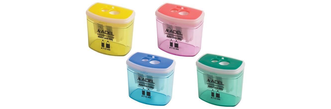 Adel Kalemtraş 685 Auto Lock Şeffaf Sharpener 12 LiAdel Kalemtraş 685 Auto Lock Şeffaf Sharpener 12 Li - Kirtasiyem.netKalemtraşlar