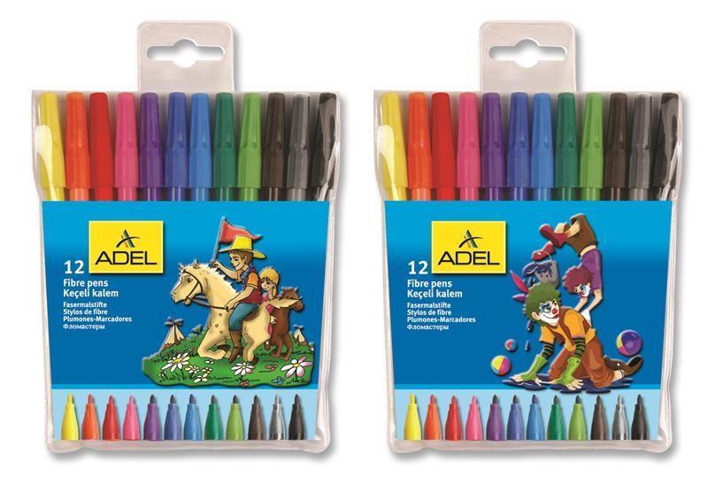 Adel Keçeli Boya Kalemi Kalem 12 LiAdel Keçeli Boya Kalemi Kalem 12 Li - Kırtasiyem.netKeçeli Kalemler