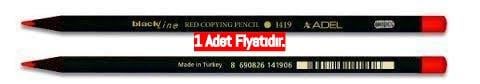 Adel Kopya Kalemi Siyah Lata Kırmızı 1419 (1 Adet)Adel Kopya Kalemi Siyah Lata Kırmızı 1419  - Kirtasiyem.netKopya Kalemleri