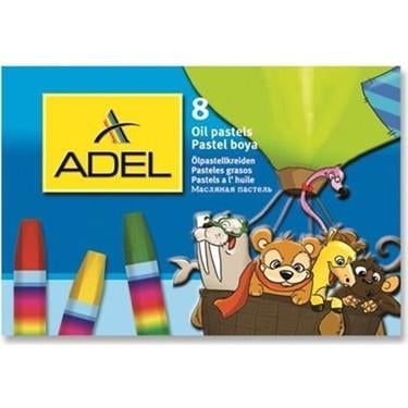 Adel Köşeli Pastel Boya 8 Li Adel Köşeli Pastel Boya 8 Li  - Kırtasiyem.netPastel Boyalar