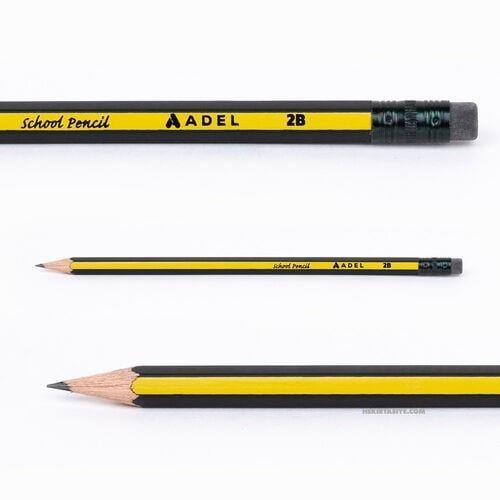 Adel Kurşun Kalem School Pencil 2B YlAdel School Pencil 2B Yl - Kirtasiyem.netKurşun Kalemler