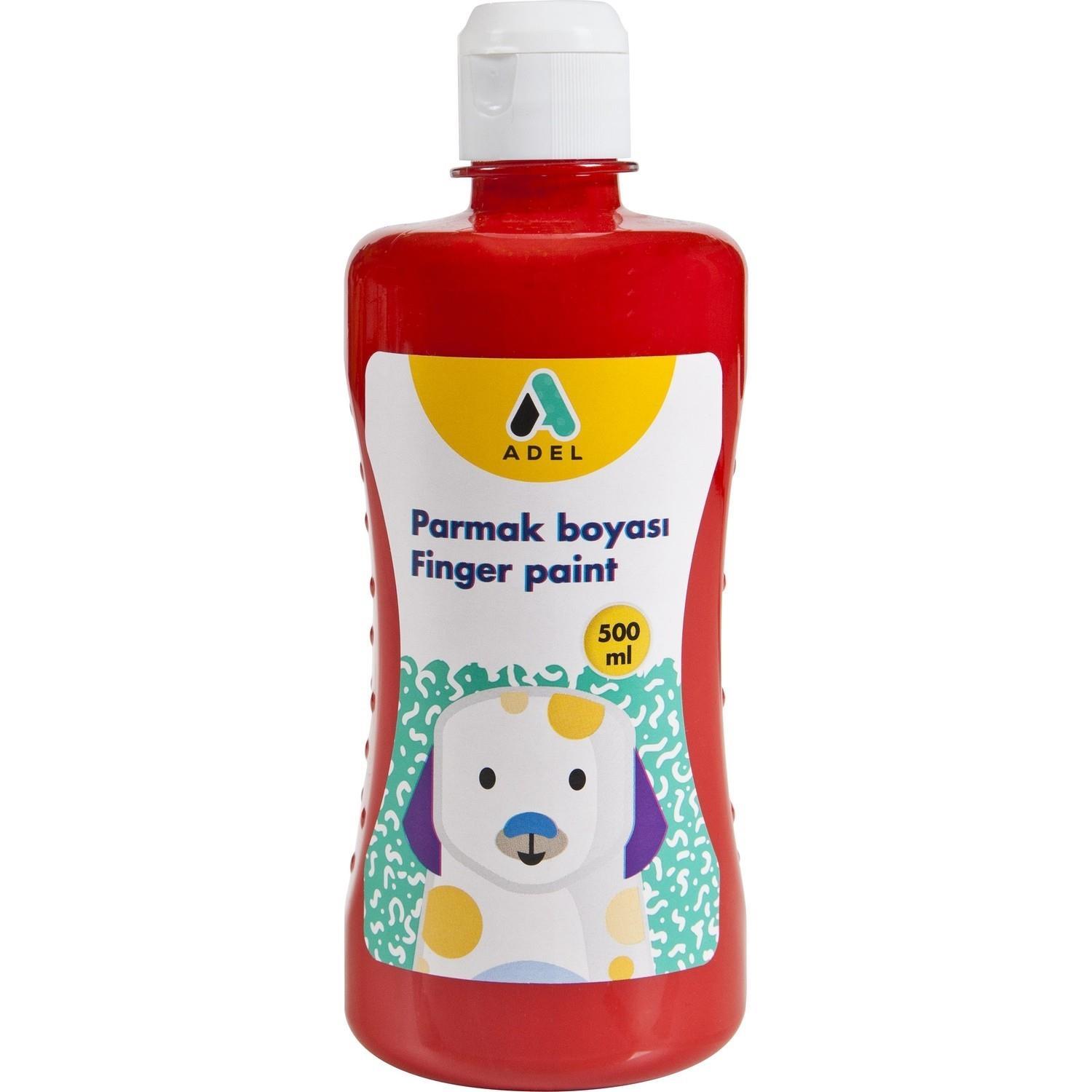 Adel Parmak Boyası 500 Ml KırmızıAdel Parmak Boyası 500 Ml Kırmızı - Kırtasiyem.netParmak Boyalar