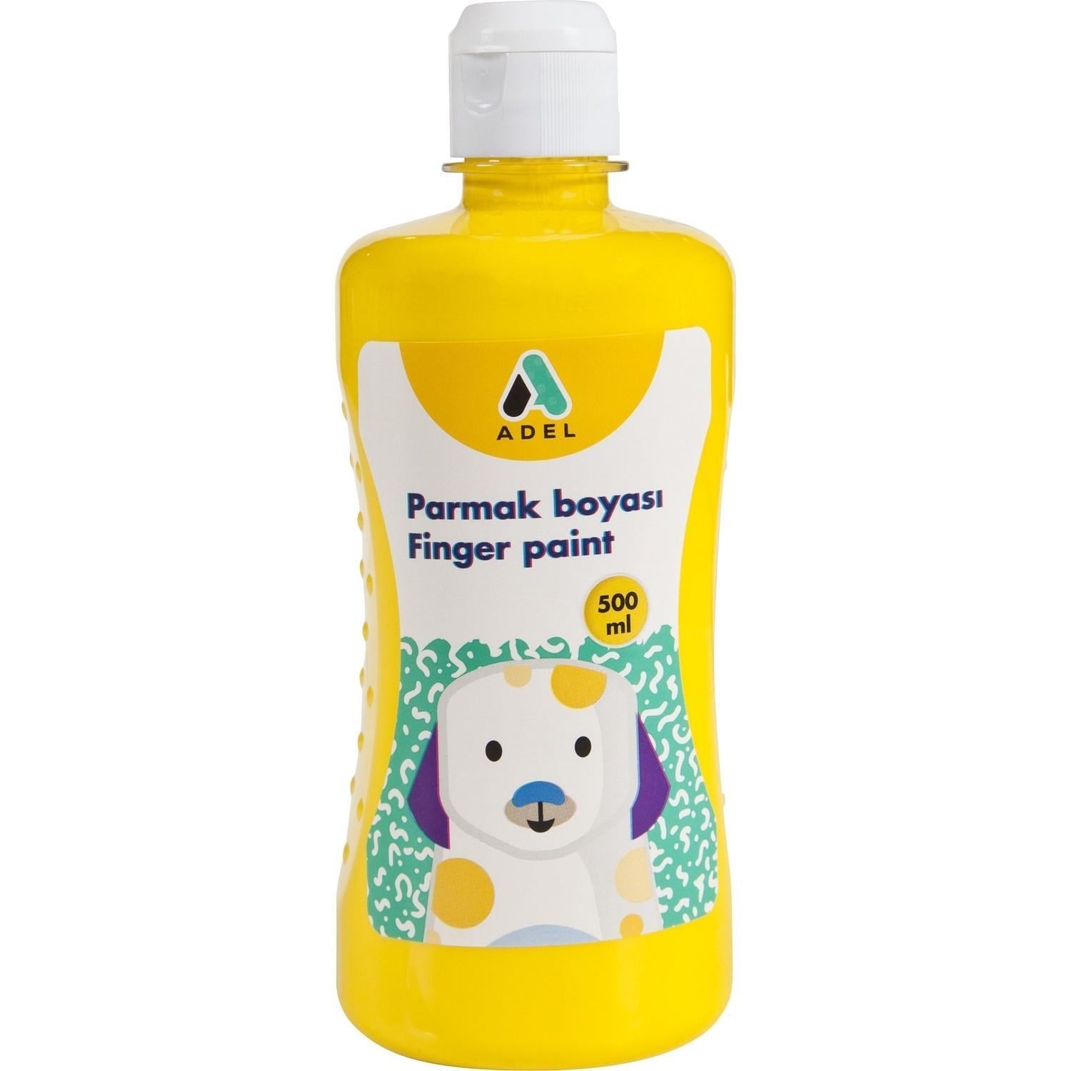 Adel Parmak Boyası 500 Ml SarıAdel Parmak Boyası 500 Ml Sarı - Kırtasiyem.netParmak Boyalar