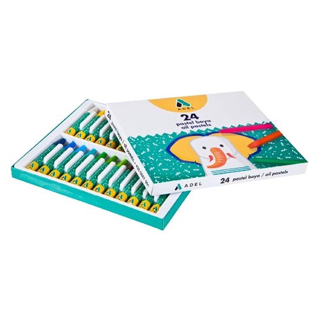 Adel Pastel Boya 24 RenkAdel Pastel Boya 24 Renk - Kırtasiyem.netPastel Boyalar