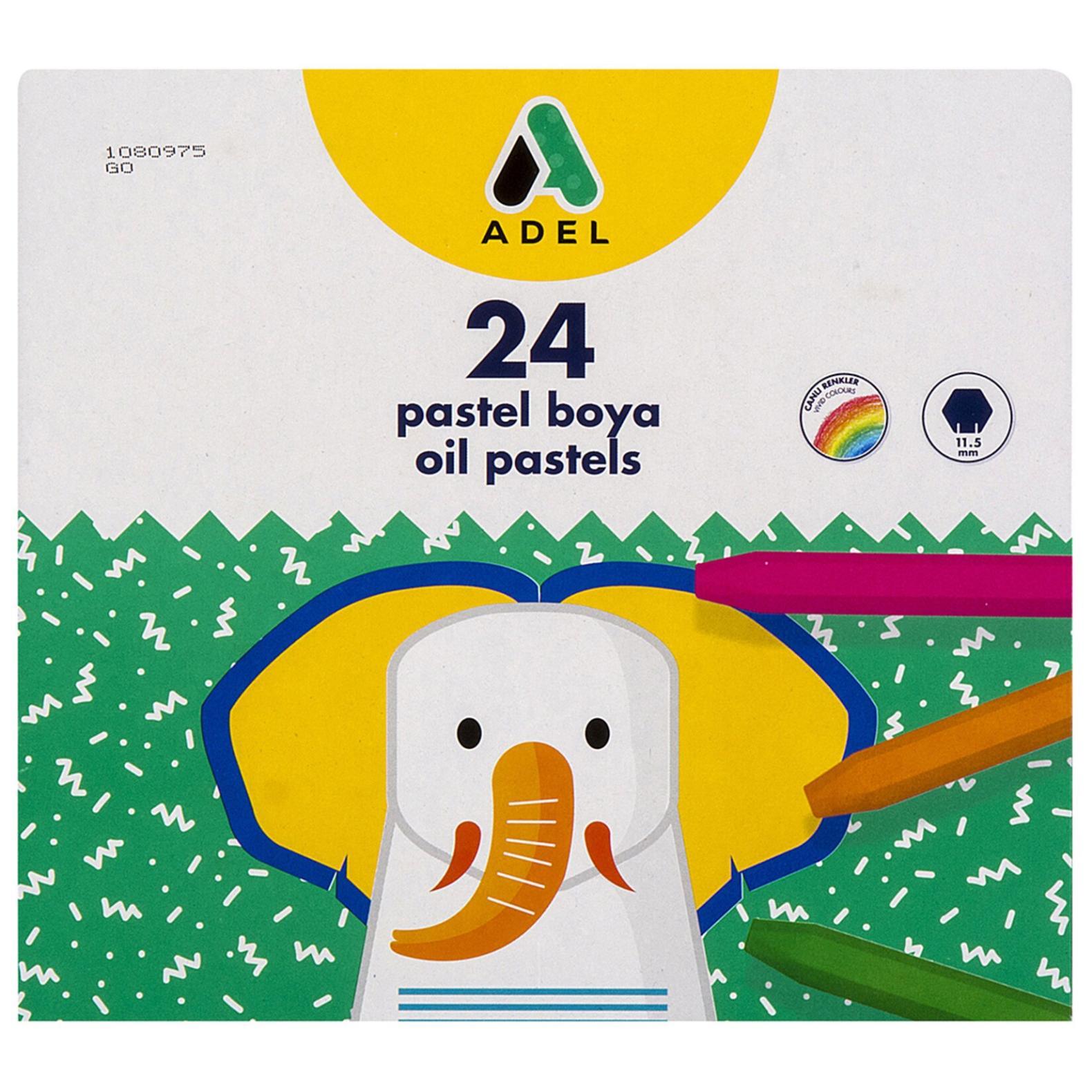 Adel Pastel Boya 24 RenkAdel Pastel Boya 24 Renk - Kırtasiyem.netPastel Boyalar
