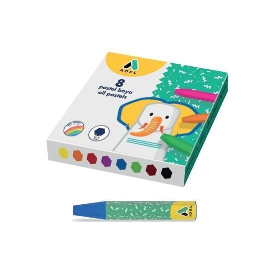 Adel Pastel Boya, 8 RenkAdel Pastel Boya, 8 Renk - Kırtasiyem.netPastel Boyalar