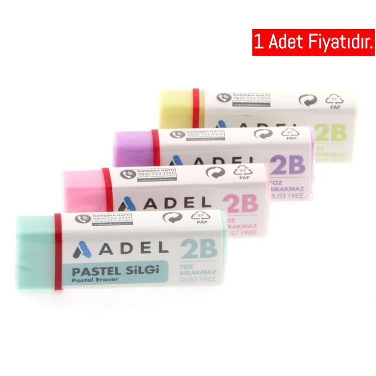Adel Pastel Dust-Free Silgi, 4 R.,_20 (1 Adet)Adel Pastel Dust-Free Silgi, 4 R.,_20 - Kirtasiyem.netSilgiler