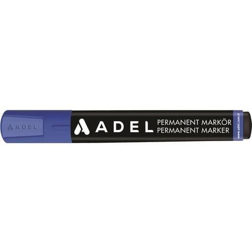 Adel Permanent Marker,Kesik Uç, Mavi, 12 LiAdel Permanent Marker,Kesik Uç, Mavi, 12 Li - Kirtasiyem.netParmanent Ve Markörler