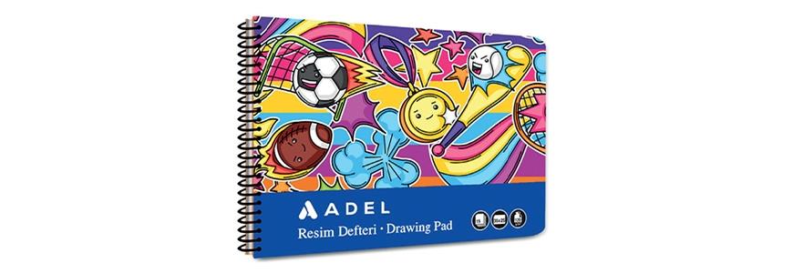 Adel  Resim Defteri Fun Krt Kpk 35x50 15YpAdel  Resim Defteri Fun Krt Kpk 35x50 15Yp - Kirtasiyem.netResim Defterleri