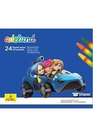 Adeland Köşeli Pastel Boya 24 Lü Adeland Köşeli Pastel Boya 24 Lü  - Kırtasiyem.netPastel Boyalar