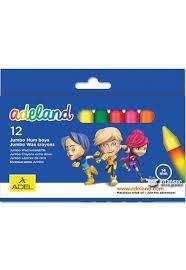 Adeland Mum Boya Jumbo 12 RenkAdeland Mum Boya Jumbo 12 Renk - Kırtasiyem.netMum Boyalar