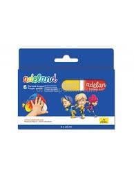 Adeland Parmak Boyası 6 Renk 25 MlAdeland Parmak Boyası 6 Renk 25 Ml - Kırtasiyem.netParmak Boyalar