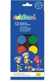 Adeland Sulu Boya 12 Renk 30Mm 932Adeland Sulu Boya 12 Renk 30Mm 932 - Kırtasiyem.netSulu Boyalar