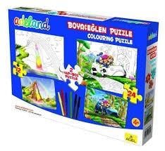Adeland Yap-Boz Boya&Eğlen 12 Ve 24 Parça 1Adeland Yap-Boz Boya&Eğlen 12 Ve 24 Parça 1 - Kirtasiyem.netYapbozlar