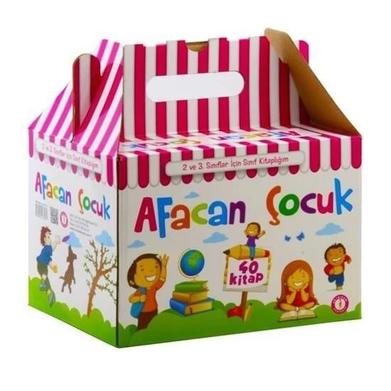 Afacan Çocuk Sınıf Kitaplığı-40 KitapAfacan Çocuk Sınıf Kitaplığı-40 Kitap - Kirtasiyem.netİlkokul