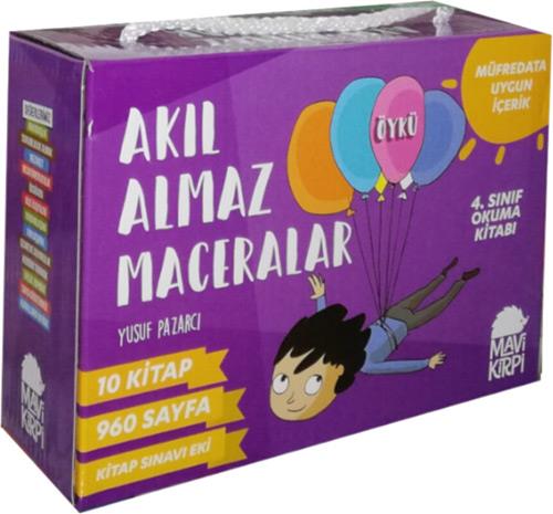 Akıl Almaz Maceralar 4. Sınıf Seti (10 Kitap)Akıl Almaz Maceralar 4. Sınıf Seti (10 Kitap) - Kirtasiyem.netÇocuk Kitapları