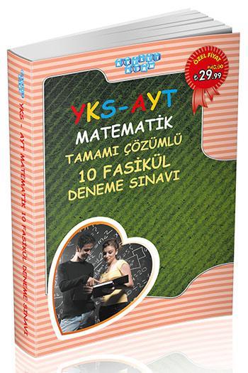 Akıllı Adam Yks Ayt Matematik Tamamı Çözümlü 10 Fasikül Deneme SınavıAkıllı Adam Yks Ayt Matematik Tamamı Çözümlü 10 Fasikül Deneme Sınavı - Kirtasiyem.netAYT