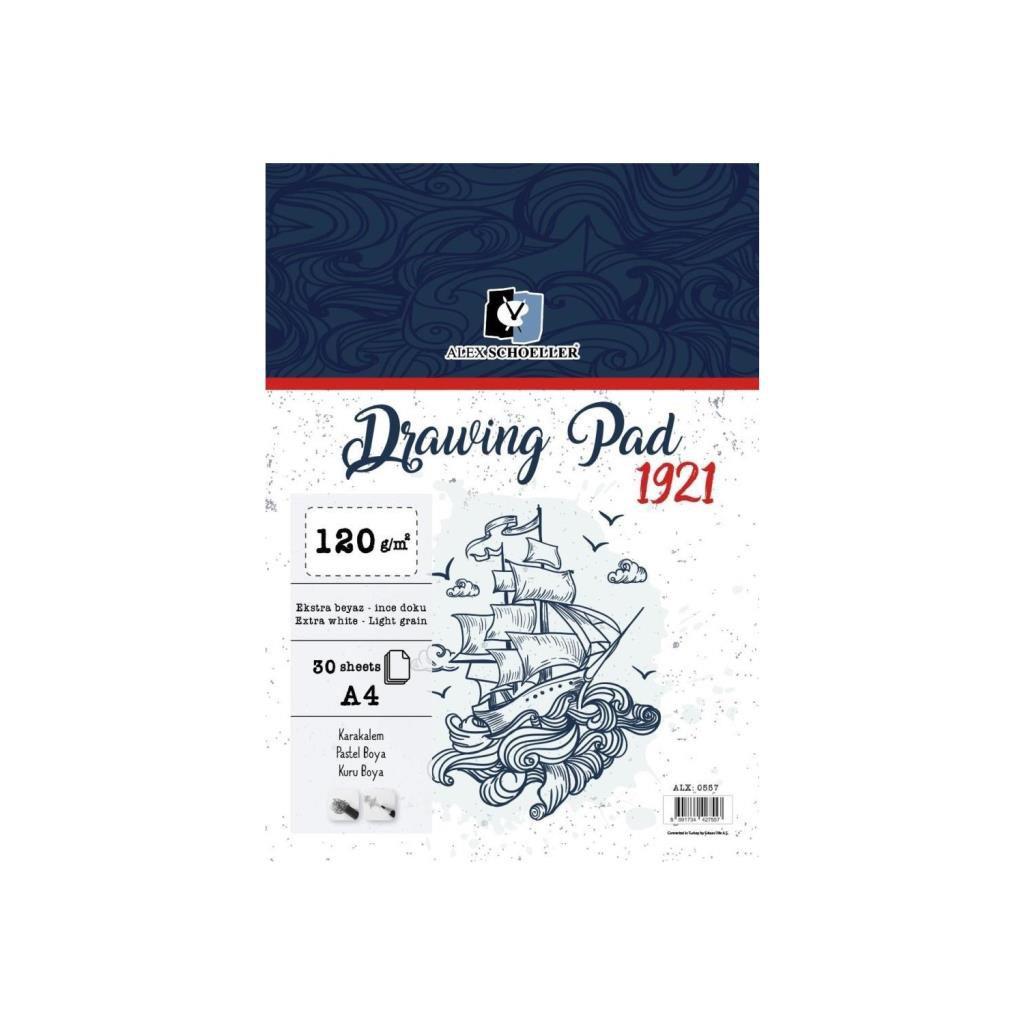 Alex A4 120 Gr Spr Drawıng Pad 30.Lu Alx-0557Alex A4 120 Gr Spr Drawıng Pad 30.Lu Alx-0557 - Kirtasiyem.netÇizim Bloknotları