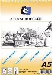 Alex A5 140GR 50 Yp. Dik Skechbook Collec. ALX-0471Alx.A5 140GR 50 Yp. Dik Skechbook Collec. ALX-0471 - Kirtasiyem.netResim Kağıtları