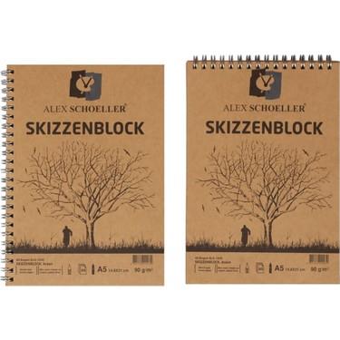 Alex A5 60.lı 90 Gr Kraft Yan Spr.Blok ALX-7532Alx.A5 60.lı 90 Gr Kraft Yan Spr.Blok ALX-7532 - Kirtasiyem.netKraft Defterler