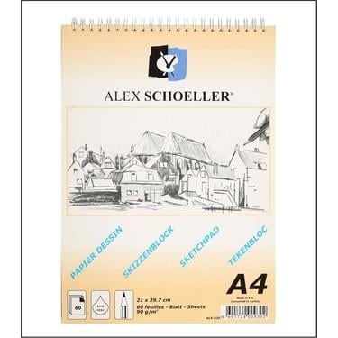 Alex Spiralli Eskiz Blok.90Gr.A4 60 Yaprak Dik Alx-820Alex Spiralli Eskiz Blok.90Gr.A4 60 Yaprak Dik Alx-820 - Kirtasiyem.netEskiz Defterleri