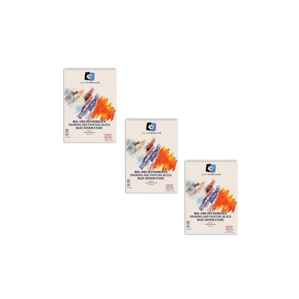 Alex Spiralli Resim Defteri 25X35Cm.165Gr.15 li ALX-017Alx.Spiralli Resim Defteri 25X35Cm.165Gr.*15 ALX-017 - Kirtasiyem.netResim Defterleri