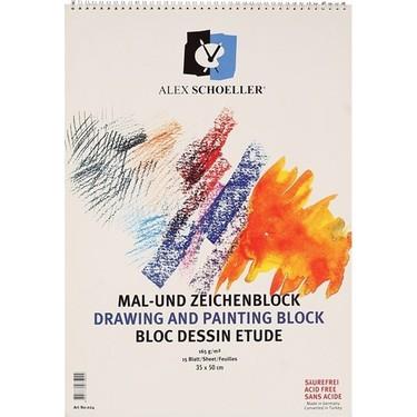 Alex Spiralli Resim Defteri 35X50 Cm 165 Gr 15 li ALX-024Alex Spiralli Resim Defteri 35X50 Cm 165 Gr *15 Yaprak ALX-024 - Kirtasiyem.netResim Defterleri