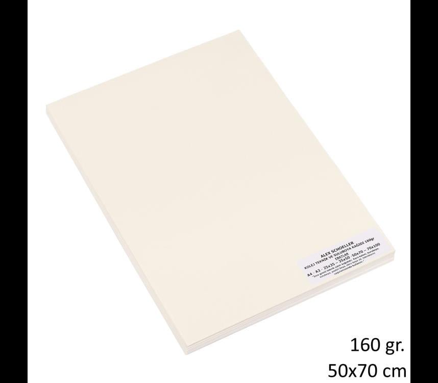 Alex Sulu Boya Kağ. 50X70Cm 160 Gr_100 (1 ADET)Kolej Sulu Boya Kağ. 50X70Cm 160 Gr *100  - Kirtasiyem.netSulu Boya Kağıtları