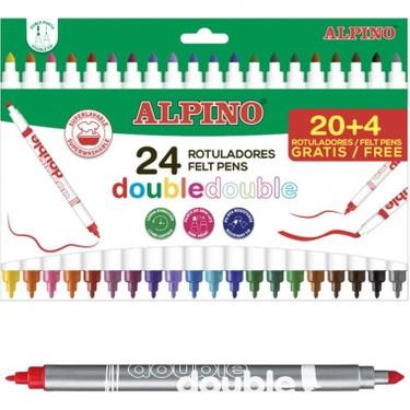 Alpino Çift Yönlü Keçeli Kalem Ar-002058 24'LüAlpino Ar-002058 Çift Yönlü Keçeli Kalem 24'Lü - Kırtasiyem.netKeçeli Kalemler