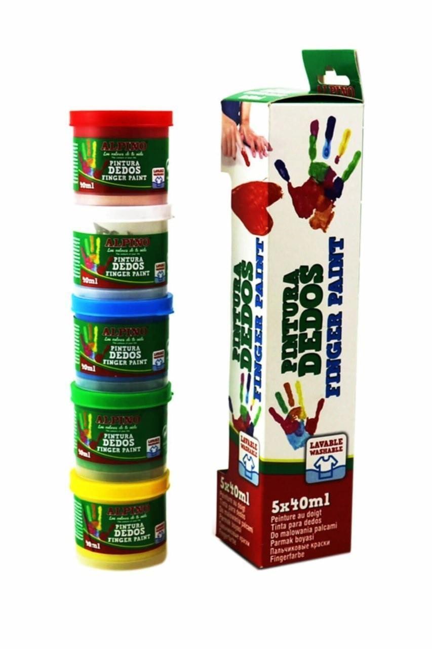 Alpino Parmak Boyası 5 Renk Dd-105Alpino Parmak Boyası 5 Renk Dd-105 - Kırtasiyem.netParmak Boyalar