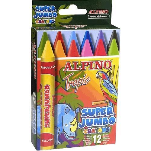 Alpino Pastel Boya Tropic Jumbo 12 Li Cy-03Alpino Pastel Boya Tropic Jumbo 12 Li Cy-03 - Kırtasiyem.netPastel Boyalar