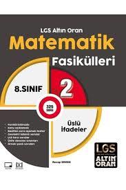 Altın Oran 8.Sınıf Matematik 2.Fasikül Üslü İfadeler *Yeni*8.Sınıf