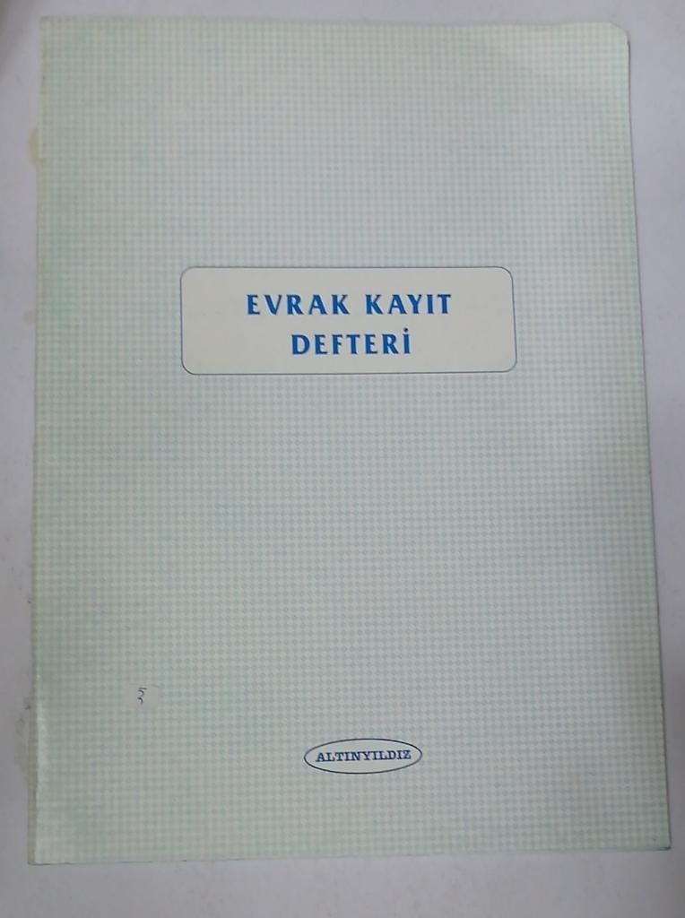 Altınyıldız Evrak Kayıt Defteri 40 Yaprak_12Altınyıldız Evrak Kayıt Defteri 40 Yaprak_12 - Kirtasiyem.netEvrak Kayıt Defterleri
