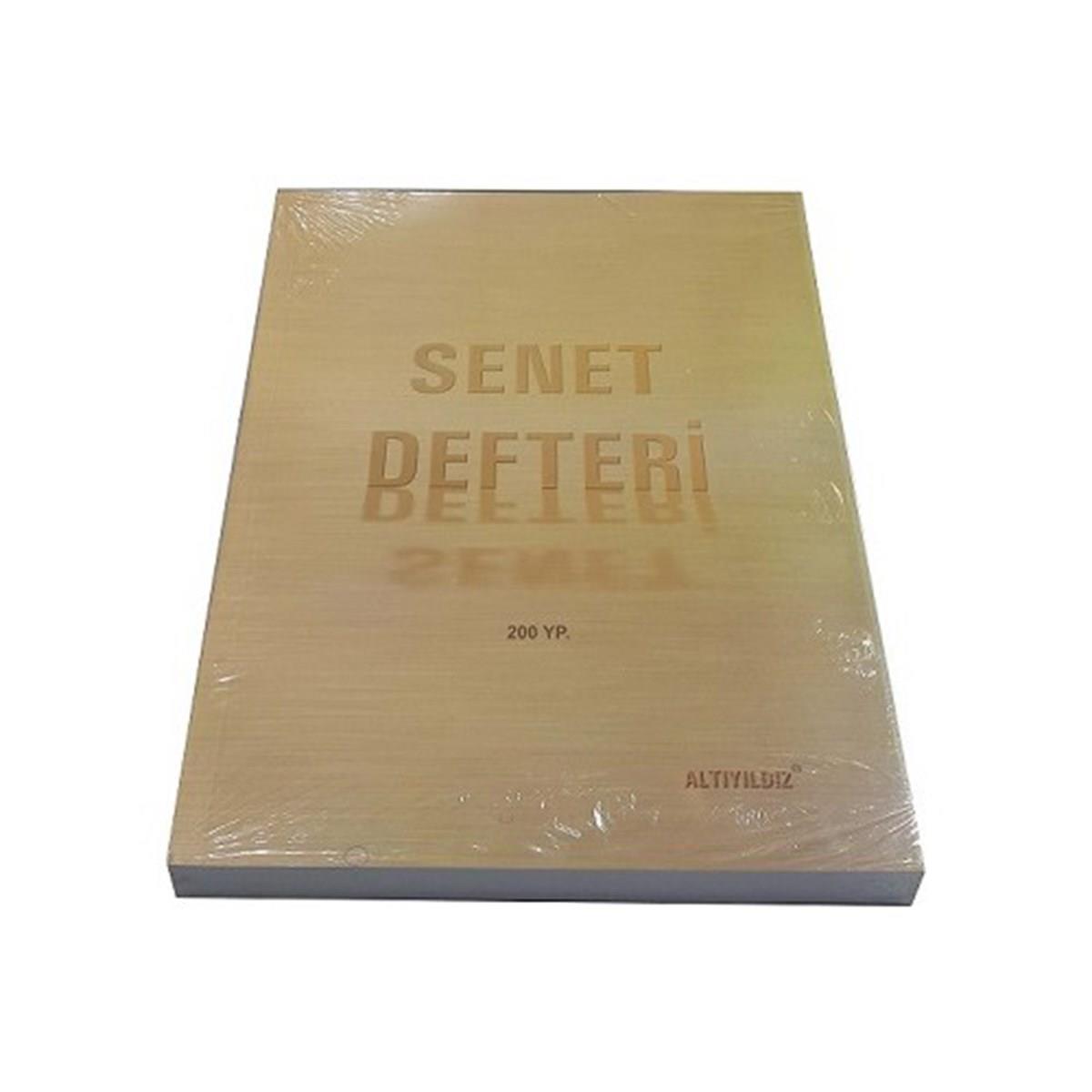 Altınyıldız Senet Defteri CiltliAltınyıldız Senet Defteri Ciltli - Kirtasiyem.netSenet Defteri