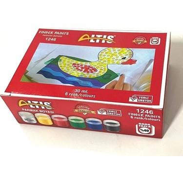 Altıs 6 Lı Parmak  BoyaAltıs 6 Lı Parmak  Boya - Kırtasiyem.netParmak Boyalar